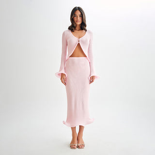 Knitted Elegance Two‑Piece Set