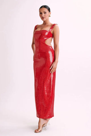 Sequin Maxi Dress