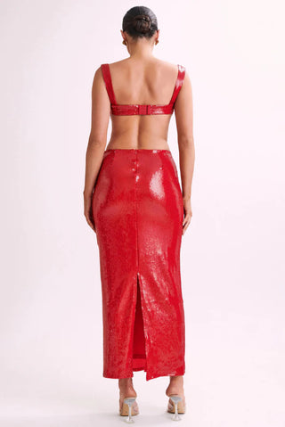 Sequin Maxi Dress