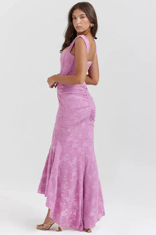 Sculpted Corset Midi Dress